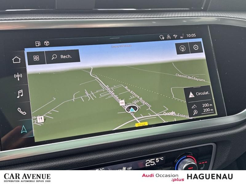 Used AUDI Q3 35 TFSI 150 S line plus S tronic 7 / Toit Panoramique / Virtual Cockpit / GPS / Caméra 2025 Noir Mythic métallisé € 44989 in Haguenau