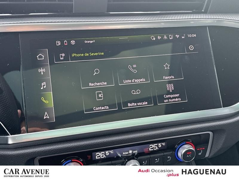 Used AUDI Q3 35 TFSI 150 S line plus S tronic 7 / Toit Panoramique / Virtual Cockpit / GPS / Caméra 2025 Noir Mythic métallisé € 44989 in Haguenau