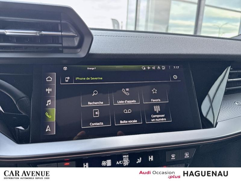 Used AUDI A3 Berline 35 TFSI 150 Micro Hybride S line S tronic 7 TOIT OUVRANT SIEGES AV CHAUFFANTS PHONE BOX C 2025 Gris Daytona nacré € 38989 in Haguenau