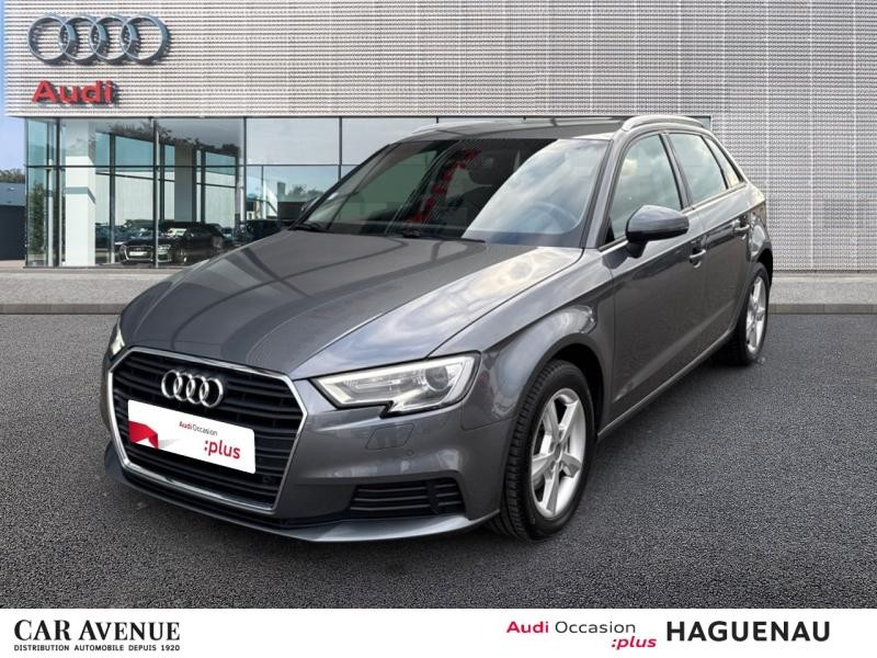 Used AUDI A3 Sportback 30 TDI 116 Design SIEGES AV CHAUFFANTS RADAR AV ARR GPS BLUETOOTH AUDI SOUND SYSTEM JAN 2019 Gris Mousson € 18989 in Haguenau