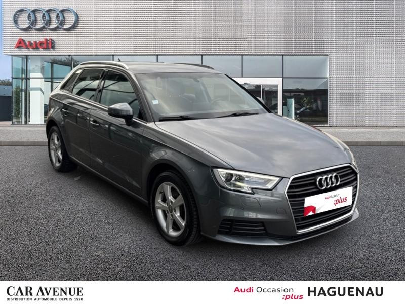 Used AUDI A3 Sportback 30 TDI 116 Design SIEGES AV CHAUFFANTS RADAR AV ARR GPS BLUETOOTH AUDI SOUND SYSTEM JAN 2019 Gris Mousson € 18989 in Haguenau