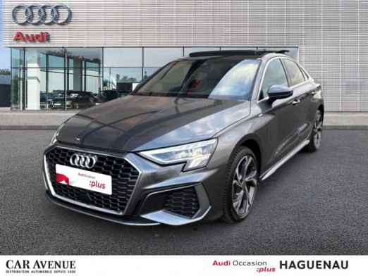 Occasion AUDI A3 Berline 35 TFSI 150 Micro Hybride S line S tronic 7 TOIT OUVRANT SIEGES AV CHAUFFANTS PHONE BOX C 2025 Gris Daytona nacré 38 989 € à Haguenau