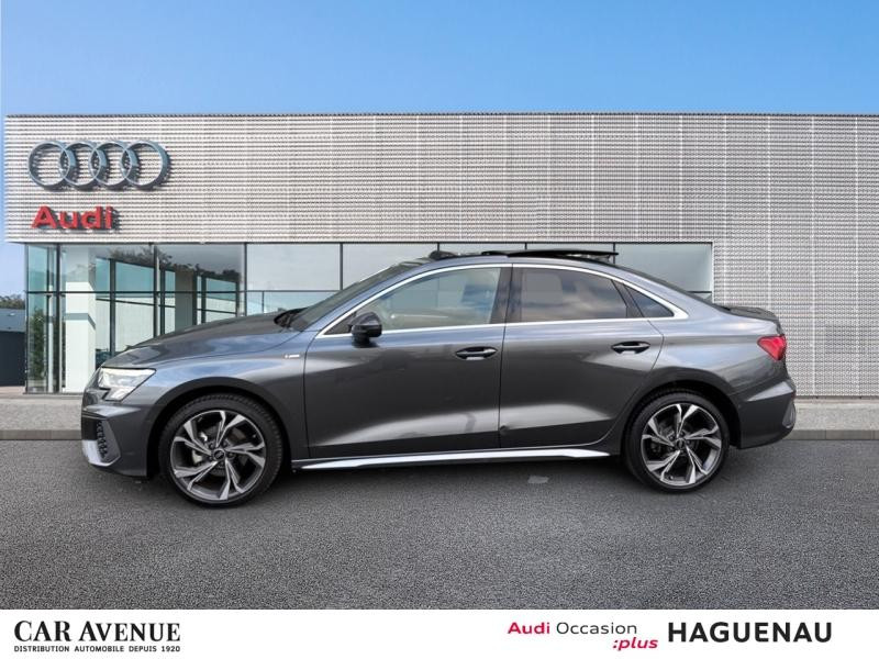 Used AUDI A3 Berline 35 TFSI 150 Micro Hybride S line S tronic 7 TOIT OUVRANT SIEGES AV CHAUFFANTS PHONE BOX C 2025 Gris Daytona nacré € 38989 in Haguenau