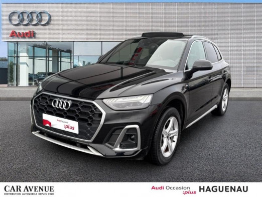 Occasion AUDI Q5 50 TFSI e 299 S line quattro S tronic 7 / Toit Panoramique / Virtual Cockpit / Caméra / Matrix LE 2023 Noir Mythic métallisé 49 989 € à Haguenau