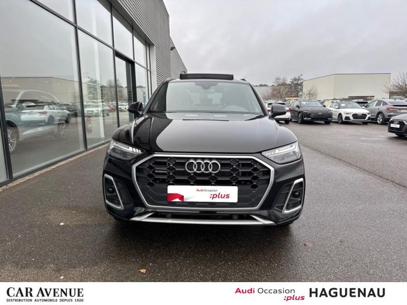 Used AUDI Q5 50 TFSI e 299 S line quattro S tronic 7 / Toit Panoramique / Virtual Cockpit / Caméra / Matrix LE 2023 Noir Mythic métallisé € 49989 in Haguenau