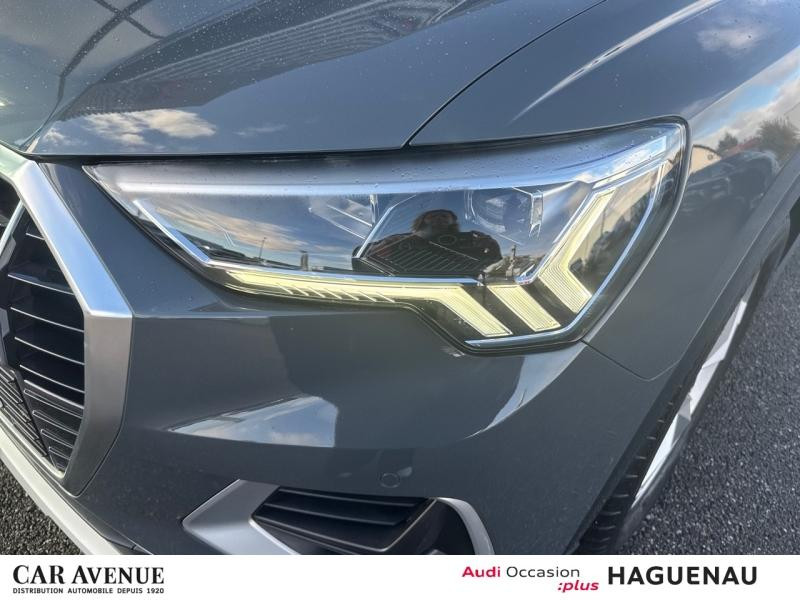 Used AUDI Q3 35 TFSI 150 Mild Hybrid Design Luxe S tronic 7 CAMERA 360° SELLERIE ALCANTARA LEDS AVEC CLIGNOTAN 2021 Gris Nano métallisé € 34889 in Haguenau