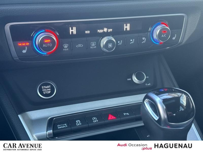 Used AUDI Q3 35 TFSI 150 Mild Hybrid Design Luxe S tronic 7 CAMERA 360° SELLERIE ALCANTARA LEDS AVEC CLIGNOTAN 2021 Gris Nano métallisé € 34889 in Haguenau