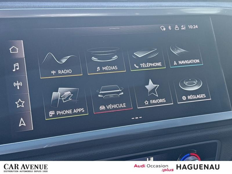 Used AUDI Q3 35 TFSI 150 Mild Hybrid Design Luxe S tronic 7 CAMERA 360° SELLERIE ALCANTARA LEDS AVEC CLIGNOTAN 2021 Gris Nano métallisé € 34889 in Haguenau