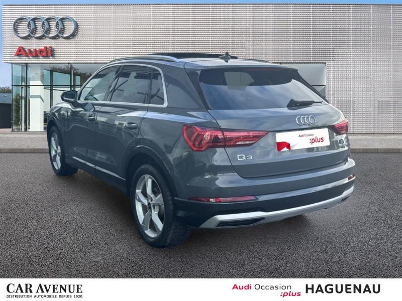 Used AUDI Q3 35 TFSI 150 Mild Hybrid Design Luxe S tronic 7 CAMERA 360° SELLERIE ALCANTARA LEDS AVEC CLIGNOTAN 2021 Gris Nano métallisé € 34889 in Haguenau