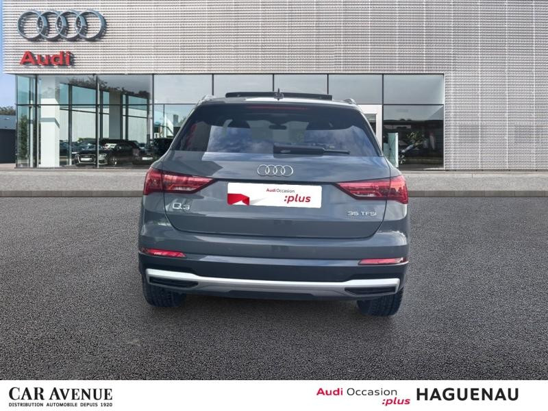 Used AUDI Q3 35 TFSI 150 Mild Hybrid Design Luxe S tronic 7 CAMERA 360° SELLERIE ALCANTARA LEDS AVEC CLIGNOTAN 2021 Gris Nano métallisé € 34889 in Haguenau