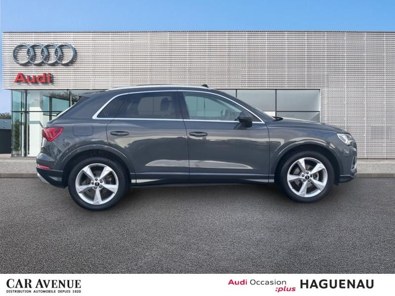 Used AUDI Q3 35 TFSI 150 Mild Hybrid Design Luxe S tronic 7 CAMERA 360° SELLERIE ALCANTARA LEDS AVEC CLIGNOTAN 2021 Gris Nano métallisé € 34889 in Haguenau