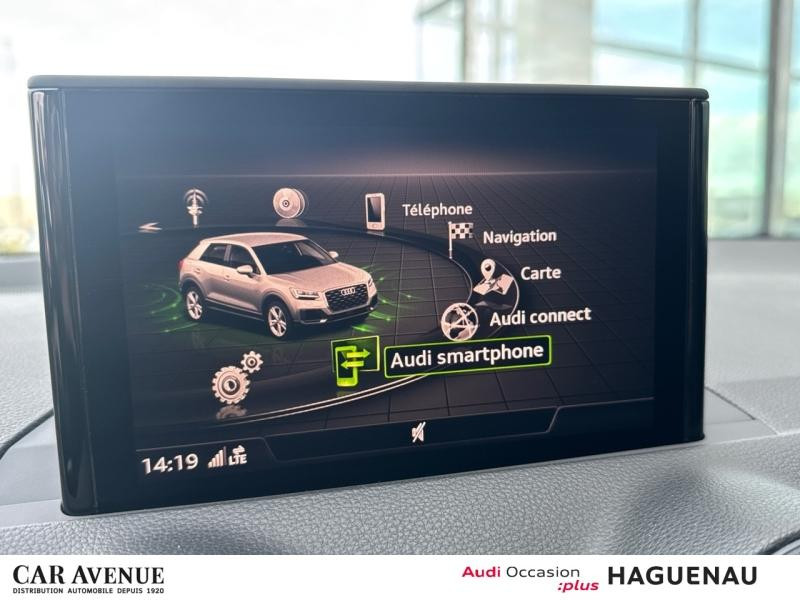 Occasion AUDI Q2 35 TFSI 150 COD S line S tronic 7 CAMERA DE RECUL JANTES AUDI SPORT 19' VITRES ARR TEINTEES CLE C 2020 Gris Daytona 25989 € à Haguenau