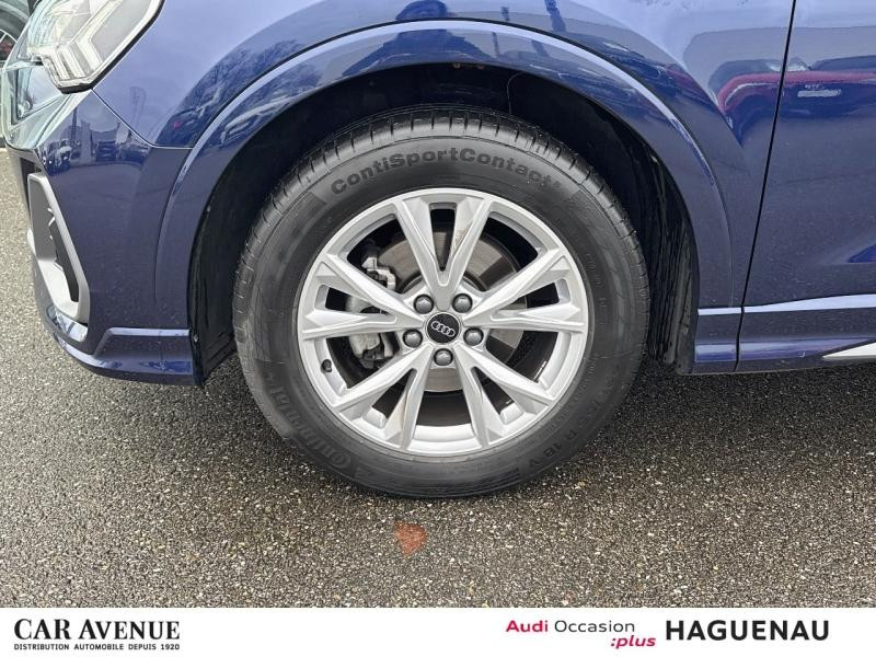 Occasion AUDI Q3 35 TDI 150 S line S tronic 7 / Virtual Cockpit Plus / GPS / Caméra / Hayon Electrique 2024 Bleu Navarre métallisé 39989 € à Haguenau