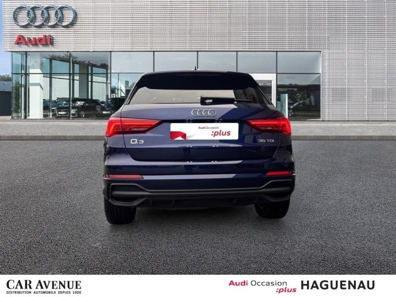 Occasion AUDI Q3 35 TDI 150 S line S tronic 7 / Virtual Cockpit Plus / GPS / Caméra / Hayon Electrique 2024 Bleu Navarre métallisé 39989 € à Haguenau