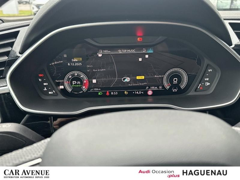 Occasion AUDI Q3 35 TDI 150 S line S tronic 7 / Virtual Cockpit Plus / GPS / Caméra / Hayon Electrique 2024 Bleu Navarre métallisé 39989 € à Haguenau