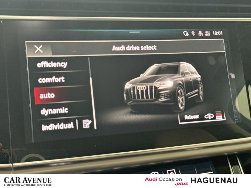 Used AUDI Q7 55 TFSI e 380 Avus quattro Tiptronic 5 places TOIT OUVRANT SIEGES AV ET AR CHAUFFANTS AFFICHAGE T 2020 Noir Orca € 51989 in Haguenau