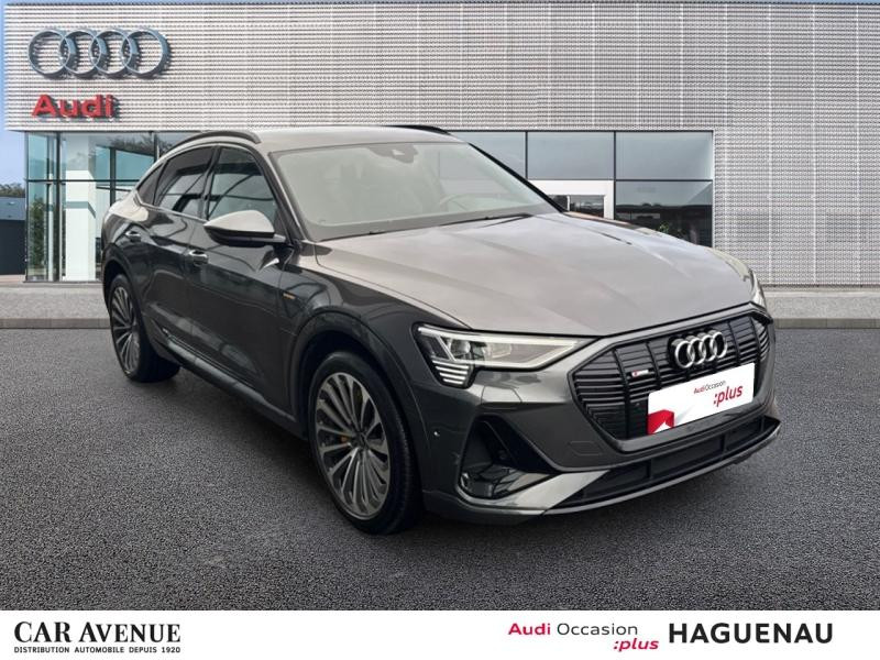 Used AUDI e-tron Sportback 55 408 S Line e-quattro ATTELAGE SIEGES AV CHAUFFANTS REGLABLES ELEC A MEMOIRE PACK 2023 Gris Daytona € 45989 in Haguenau