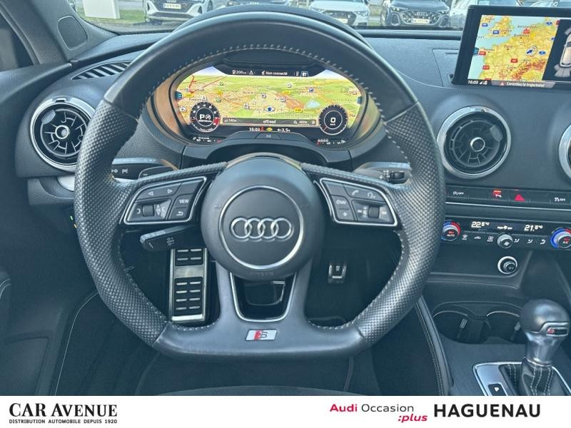 Occasion AUDI S3 Sportback 50 TFSI 300 quattro S tronic 7 SMARTPHONE INTERFACE SIEGES AV CHAUFFANTS VOLANT MEPLAT 2019 Noir Mythos 34990 € à Haguenau