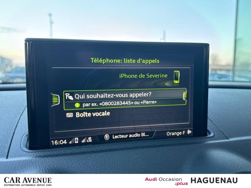 Occasion AUDI S3 Sportback 50 TFSI 300 quattro S tronic 7 SMARTPHONE INTERFACE SIEGES AV CHAUFFANTS VOLANT MEPLAT 2019 Noir Mythos 34990 € à Haguenau
