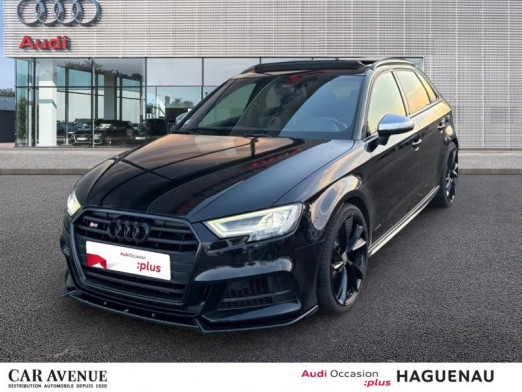 Occasion AUDI S3 Sportback 50 TFSI 300 quattro S tronic 7 SMARTPHONE INTERFACE SIEGES AV CHAUFFANTS VOLANT MEPLAT 2019 Noir Mythos 34 990 € à Haguenau