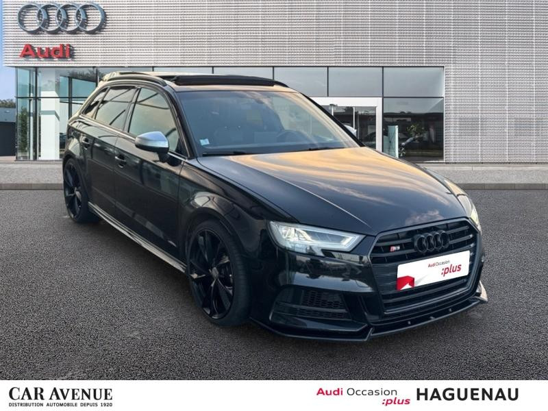 Occasion AUDI S3 Sportback 50 TFSI 300 quattro S tronic 7 SMARTPHONE INTERFACE SIEGES AV CHAUFFANTS VOLANT MEPLAT 2019 Noir Mythos 34990 € à Haguenau