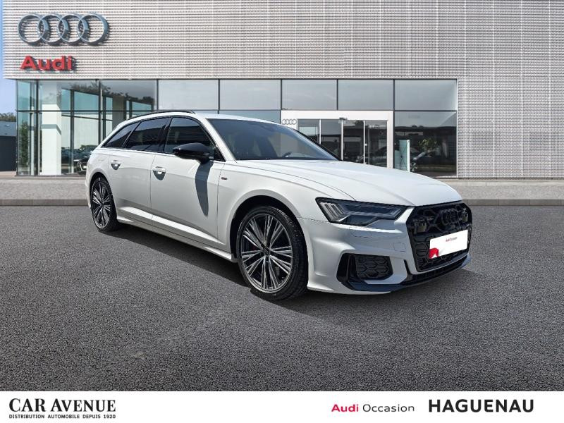 Occasion AUDI A6 Avant 2.0 TFSI 367ch e-hybrid S line Quattro S tronic 7 2025 Blanc Glacier métallisé 69420 € à Haguenau