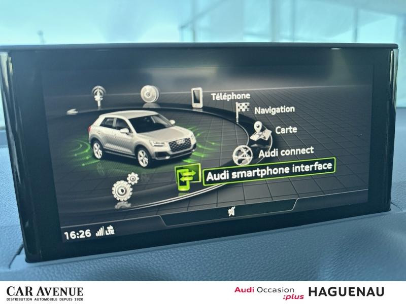 Occasion AUDI Q2 35 TDI 150 S line S tronic 7 MATRIX LED HAYON ELEC ECLAIRAGE MULTICOLORE JANTES 19' AUDI SPORT SM 2024 Blanc Glacier métallisé 36489 € à Haguenau