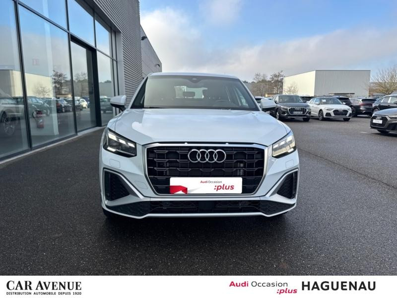 Occasion AUDI Q2 35 TDI 150 S line S tronic 7 MATRIX LED HAYON ELEC ECLAIRAGE MULTICOLORE JANTES 19' AUDI SPORT SM 2024 Blanc Glacier métallisé 36489 € à Haguenau