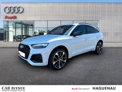 Occasion AUDI Q5 Sportback 55 TFSIe 367ch S line quattro S tronic 7 2025 Blanc Glacier métallisé 69 420 € à Haguenau