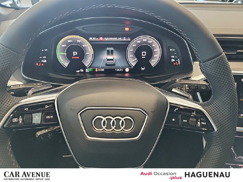 Occasion AUDI A6 Avant 50 TFSI e 299ch S line quattro S tronic 7 2024 Blanc Glacier métallisé 63900 € à Haguenau