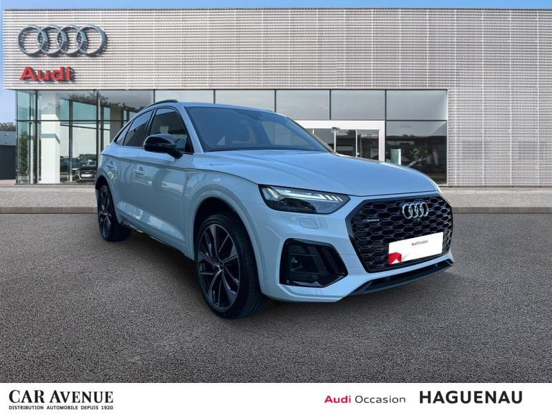 Occasion AUDI Q5 Sportback 55 TFSIe 367ch S line quattro S tronic 7 2025 Blanc Glacier métallisé 69420 € à Haguenau