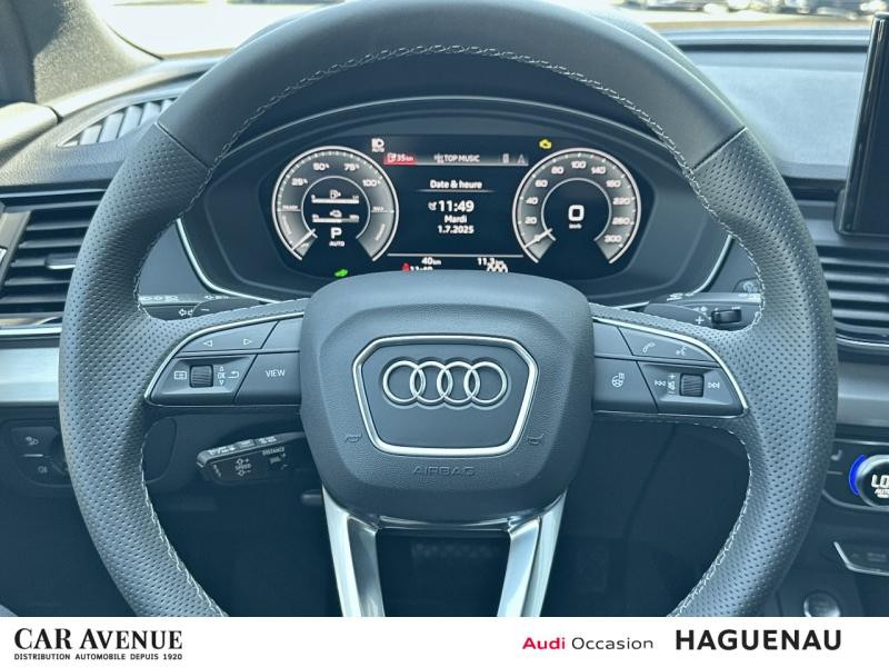 Occasion AUDI Q5 Sportback 55 TFSIe 367ch S line quattro S tronic 7 2025 Blanc Glacier métallisé 69420 € à Haguenau