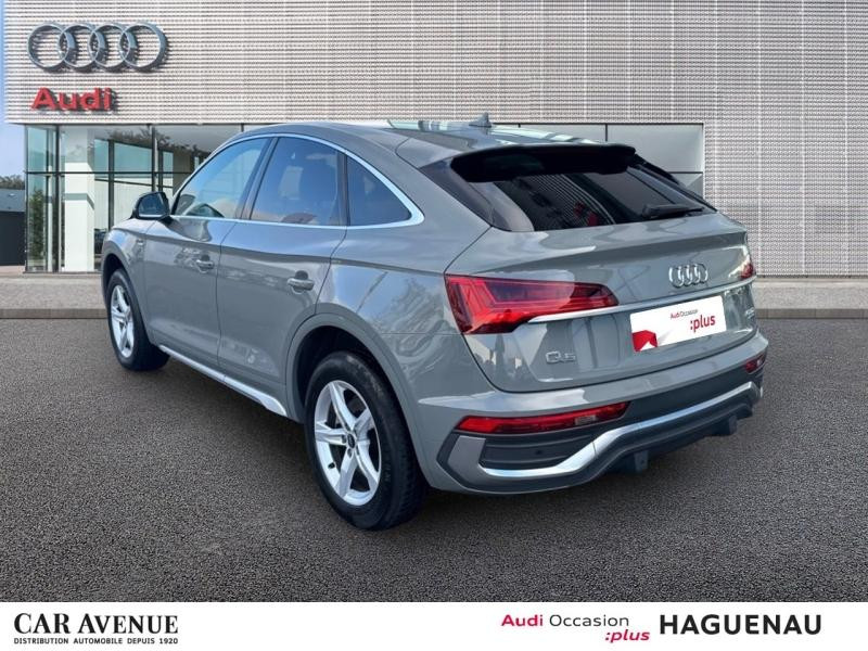 Used AUDI Q5 Sportback 40 TDI Mild Hybrid 204 S line quattro S tronic 7 / Virtual Cockpit Plus / GPS / Caméra 2022 Gris quantum € 36989 in Haguenau