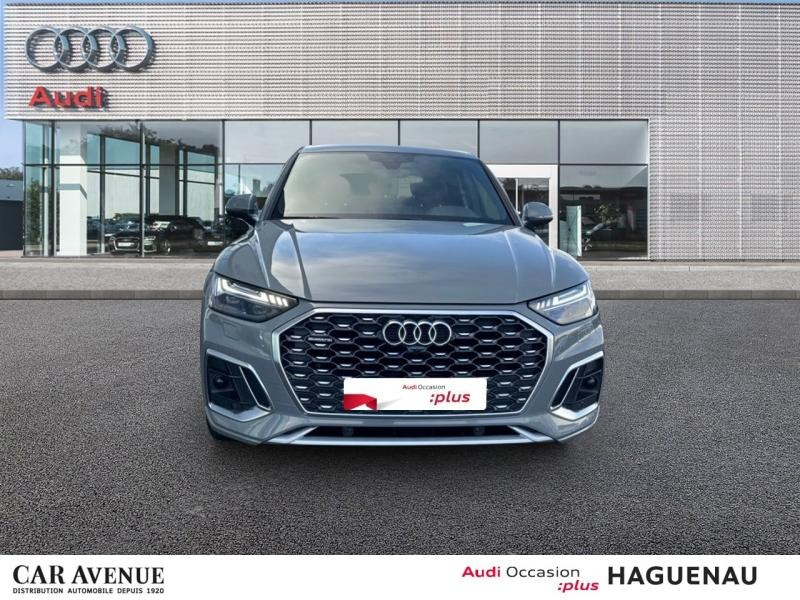 Used AUDI Q5 Sportback 40 TDI Mild Hybrid 204 S line quattro S tronic 7 / Virtual Cockpit Plus / GPS / Caméra 2022 Gris quantum € 36989 in Haguenau