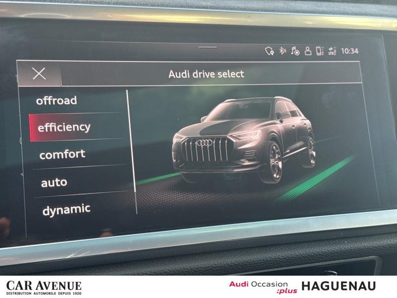 Used AUDI Q3 35 TFSI 150 Mild Hybrid Design Luxe S tronic 7 CAMERA 360° SELLERIE ALCANTARA LEDS AVEC CLIGNOTAN 2021 Gris Nano métallisé € 34889 in Haguenau