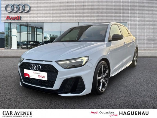 Used AUDI A1 Sportback 35 TFSI 150 S line S tronic 7 / Sellerie Cuir-Tissu / Feux LED / Clé Confort / Régulate 2021 Blanc Glacier/Arches+pav Noir Mythic € 24,889 in Haguenau