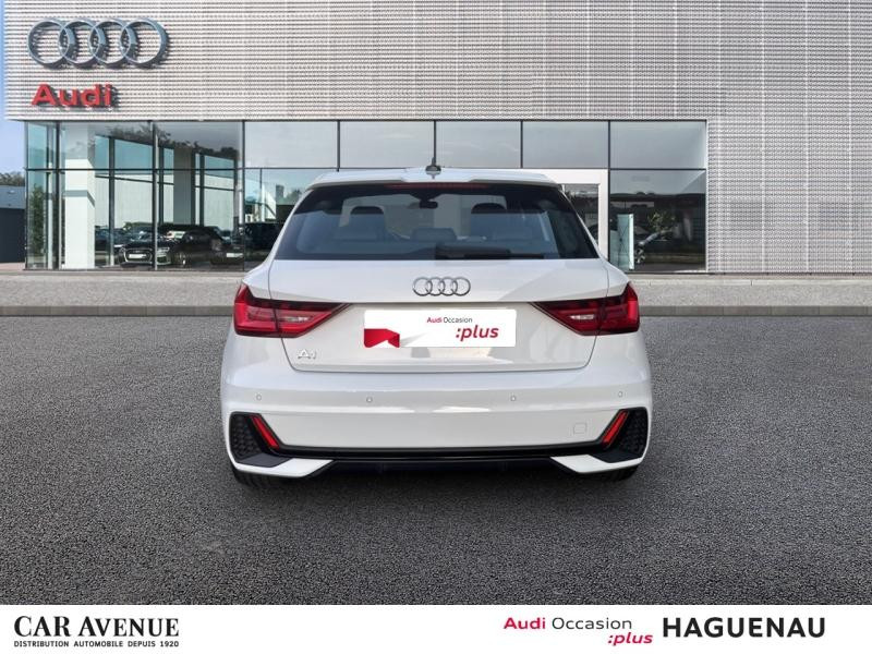 Used AUDI A1 Sportback 35 TFSI 150 S line S tronic 7 / Sellerie Cuir-Tissu / Feux LED / Clé Confort / Régulate 2021 Blanc Glacier/Arches+pav Noir Mythic € 24489 in Haguenau