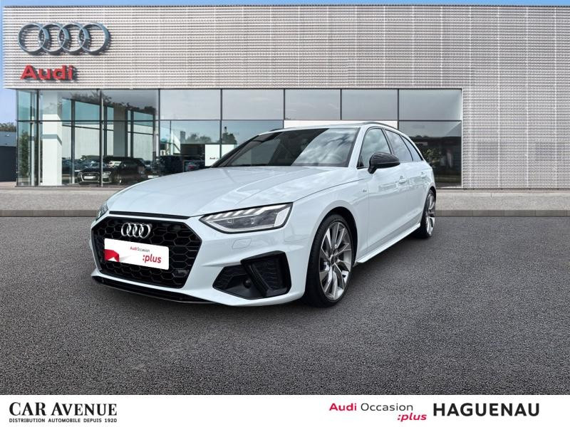 Used AUDI A4 Avant 35 TDI 163 S Edition S tronic 7 9cv CAMERA DE RECUL SIEGES AV ELECTRIQUES CHAUFFANTS ET MAS 2022 Blanc glacier métallisé € 27489 in Haguenau