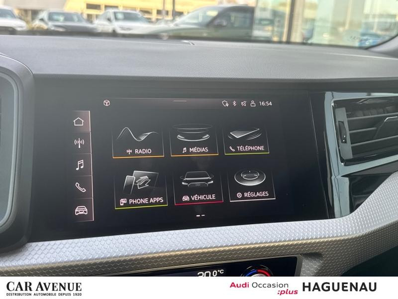 Used AUDI A1 Sportback 35 TFSI 150 S line S tronic 7 / Sellerie Cuir-Tissu / Feux LED / Clé Confort / Régulate 2021 Blanc Glacier/Arches+pav Noir Mythic € 24489 in Haguenau