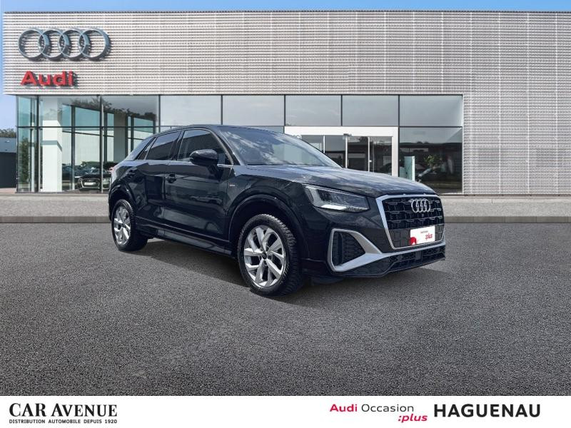 Used AUDI Q2 35 TFSI 150  Design S tronic 7 PACK EXTERIEUR S LINE SIEGES AV CHAUFFANTS CAMERA 2023 Noir Mythic métallisé € 29989 in Haguenau