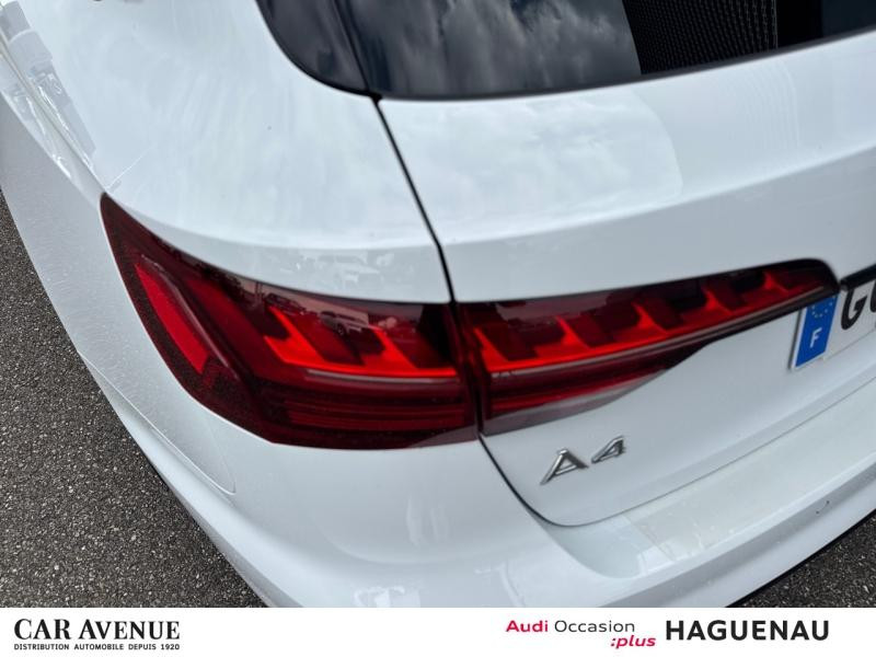 Used AUDI A4 Avant 35 TDI 163 S Edition S tronic 7 9cv CAMERA DE RECUL SIEGES AV ELECTRIQUES CHAUFFANTS ET MAS 2022 Blanc glacier métallisé € 27489 in Haguenau