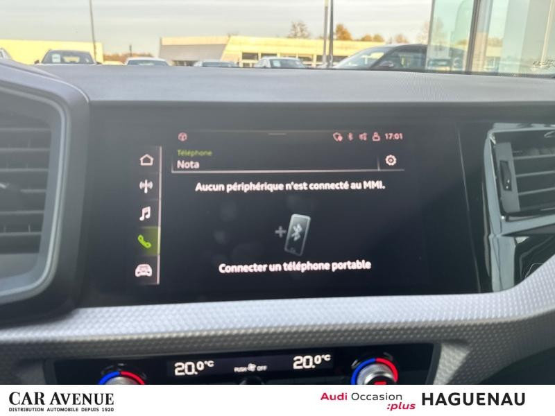 Used AUDI A1 Sportback 35 TFSI 150 S line S tronic 7 / Sellerie Cuir-Tissu / Feux LED / Clé Confort / Régulate 2021 Blanc Glacier/Arches+pav Noir Mythic € 24489 in Haguenau