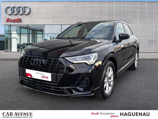 Used AUDI Q3 35 TFSI 150 S line plus S tronic 7 / Toit Panoramique / Virtual Cockpit / GPS / Caméra 2025 Noir Mythic métallisé € 44,989 in Haguenau