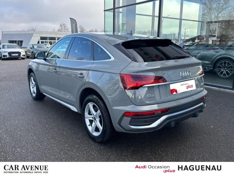 Occasion AUDI Q5 Sportback 40 TDI Mild Hybrid 204 S line quattro S tronic 7 / Virtual Cockpit Plus / GPS / Caméra 2022 Gris quantum 36989 € à Haguenau