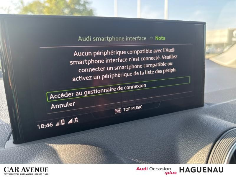 Used AUDI Q2 35 TFSI 150  Design S tronic 7 PACK EXTERIEUR S LINE SIEGES AV CHAUFFANTS CAMERA 2023 Noir Mythic métallisé € 29989 in Haguenau