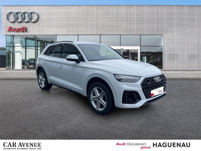 Used AUDI Q5 55 TFSI e 367ch S line quattro S tronic 7 MALUS AU POIDS PAYÉ 2025 Blanc Glacier métallisé € 65420 in Haguenau