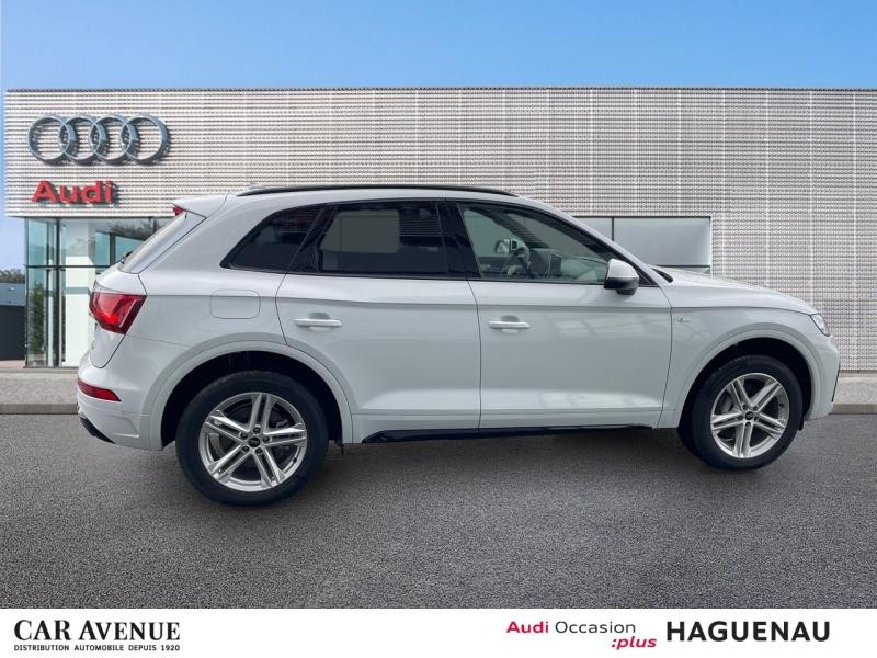 Used AUDI Q5 55 TFSI e 367ch S line quattro S tronic 7 MALUS AU POIDS PAYÉ 2025 Blanc Glacier métallisé € 65420 in Haguenau