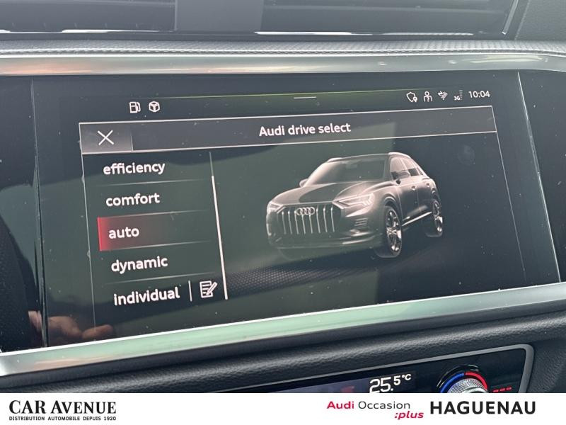 Used AUDI Q3 35 TFSI 150 S line plus S tronic 7 / Toit Panoramique / Virtual Cockpit / GPS / Caméra 2025 Noir Mythic métallisé € 43989 in Haguenau