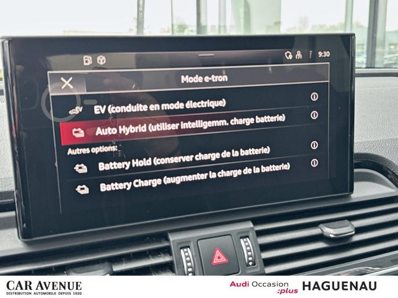 Used AUDI Q5 50 TFSI e 299 S line quattro S tronic 7 / Toit Panoramique / Virtual Cockpit / Caméra / Matrix LE 2023 Noir Mythic métallisé € 48989 in Haguenau