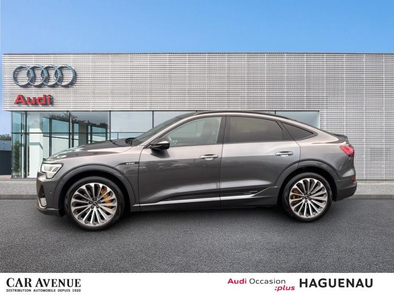 Used AUDI e-tron Sportback 55 408 S Line e-quattro ATTELAGE SIEGES AV CHAUFFANTS REGLABLES ELEC A MEMOIRE PACK 2023 Gris Daytona € 44989 in Haguenau